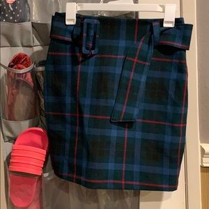 Tartan Plaid Miniskirt